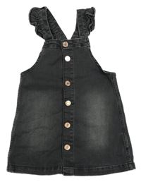 Čierno-sivé rifľové na traké šaty Denim Co.