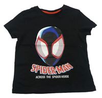 Černé tričko se Spidermanem Marvel