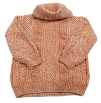 Starorůžový žinylkový rolák C&A