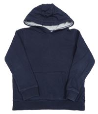 Tmavomodrá mikina s kapucí M&S