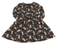 Antracitové bavlnené šaty s Minnie C&A