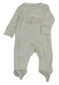 Svetlobéžový overal s nápisom Primark