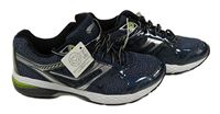 Tmavomodro-stříbrné outdoorové botasky s pruhy Crivit vel. 37