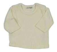 Smotanová zamatová mikina Ergee