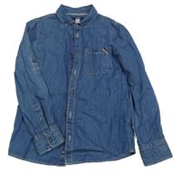 Tmavomodrá riflová košile Okaidi