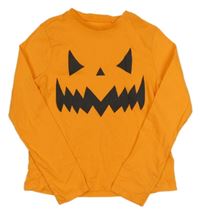 Oranžové tričko s tekvicou F&F