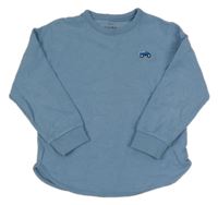 Svetlomodrá mikina s autom M&S