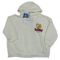 Nové - Biela oversize mikina s Pudsey a kapucňou George