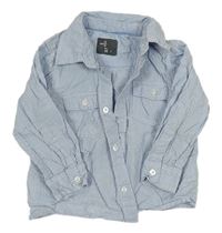 Modro-bílá pruhovaná košile H&M