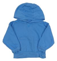 Modrá oversize mikina s vreckom a kapucňou PRIMARK