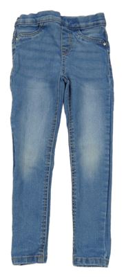Modré rifľové džegíny Denim Co.