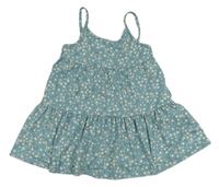 Modré kvetované šaty Primark