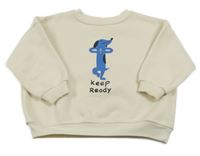 Béžová mikina so psem Zara