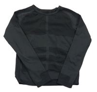 Antracitové spodné funkčné tričko