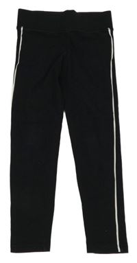 Čierne legíny s pruhom M&S