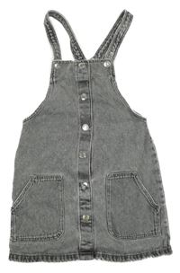Sivé rifľové na traké šaty Denim Co.