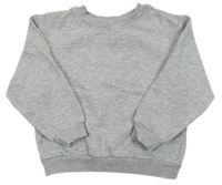 Sivá melírovaná mikina H&M