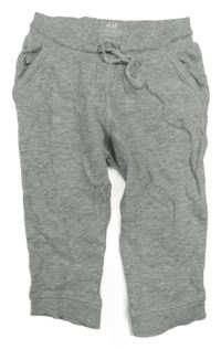 Sivé melírované ľahké tepláky H&M