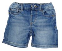 Modré riflové kraťasy Zara