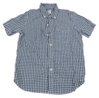 Tmavomodro-bílá kostičkovaná košile GAP