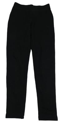 Čierne zateplené legíny Primark