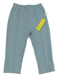 Nové - Světlemodré teplákové kalhoty Shein