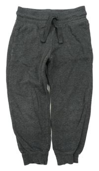 Tmavošedé tepláky H&M