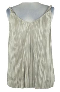 Dámský béžový plisovaný top Warehouse 