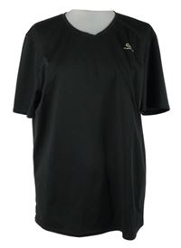 Pánske čierne športové funkčné tričko Kalenji