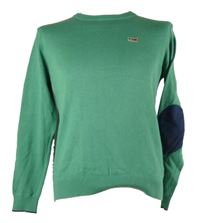 Pánsky zelený sveter Napapijri