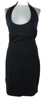 Dámske čierne púzdrové šaty MNG