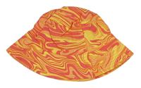 Ružovo-oranžovo-žltý klobúk Primark