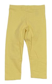 Žlté capri legíny H&M