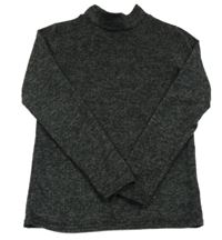 Čierno-sivá melírovaná ľahká mikina