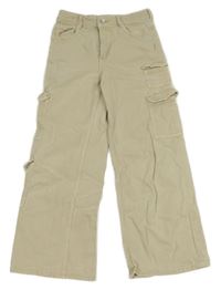 Béžové cargo rifle H&M