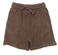 Hnědé froté kraťasy George