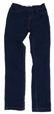 Tmavomodré rifľové džegíny Denim Co.