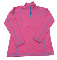 Ružovo-modrá thermo mikina SNOXX