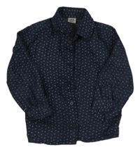 Tmavomodrá vzorovaná košile Kiki&Koko