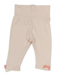 Světlerůžové legíny s mašličkami H&M