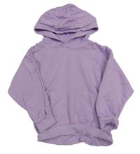 Lila mikina s klokankou a kapucňou Primark