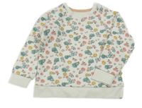 Biela kvietkovana mikina Primark