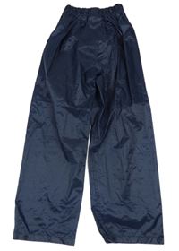 Tmavomodré šušťákové nepromokavé nohavice WetPlay