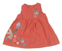 Ružové menšestrové šaty s králikom M&S