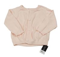 Nové - Svetloružový prepínaci sveter Dunnes