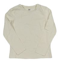 Smetanové triko H&M