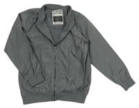 Šedý šusťákový jarní bomber Matalan