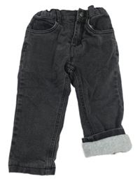 Tmavošedé podšité rifle Smile