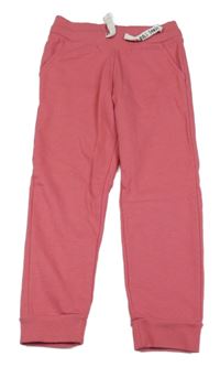 Jahodové teplákové tepláky impidimpi