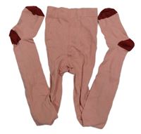 Starorůžovo-vínové pančuchy alive